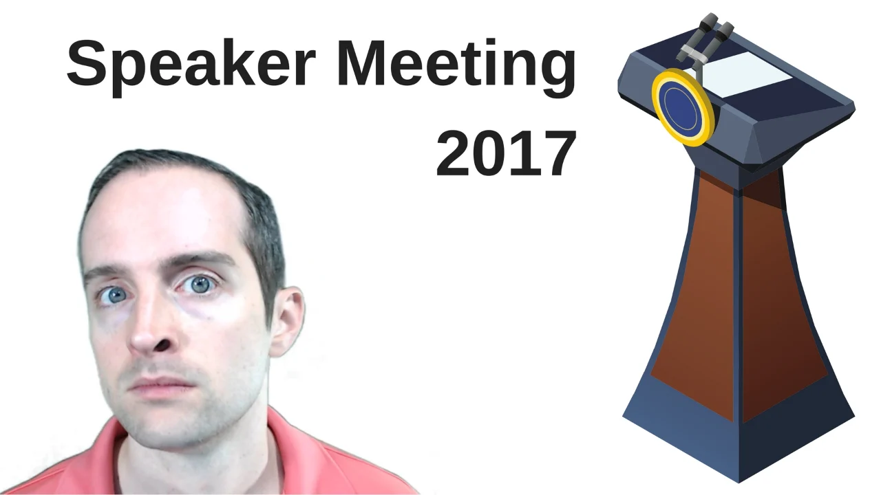 Speaker Meeting 2017