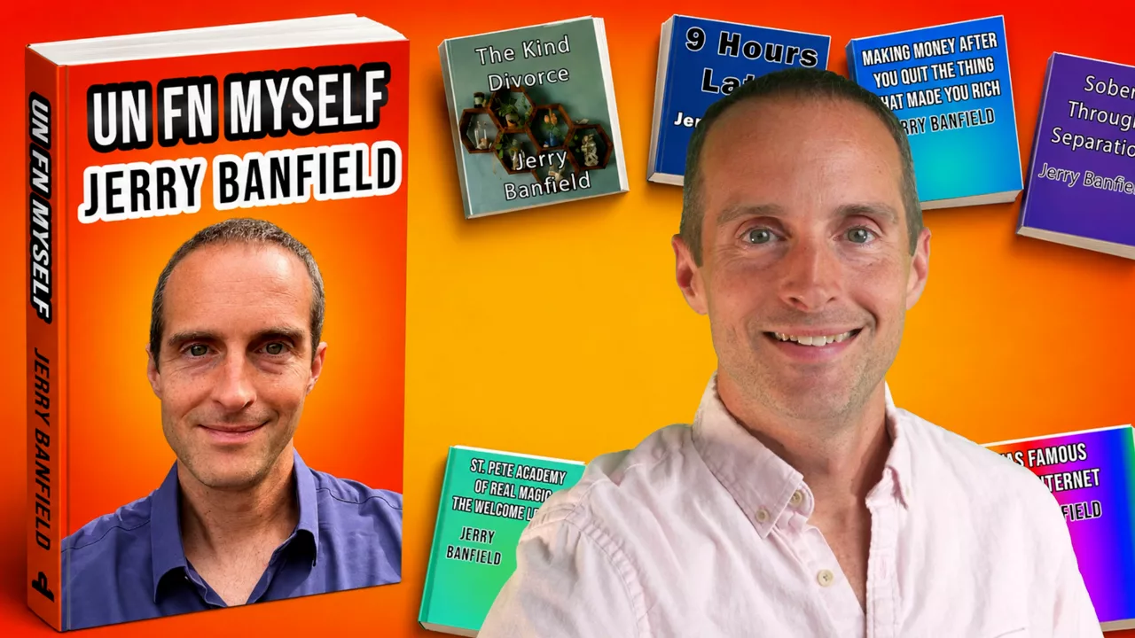 Top Jerry Banfield Fan: Jerry with his books
